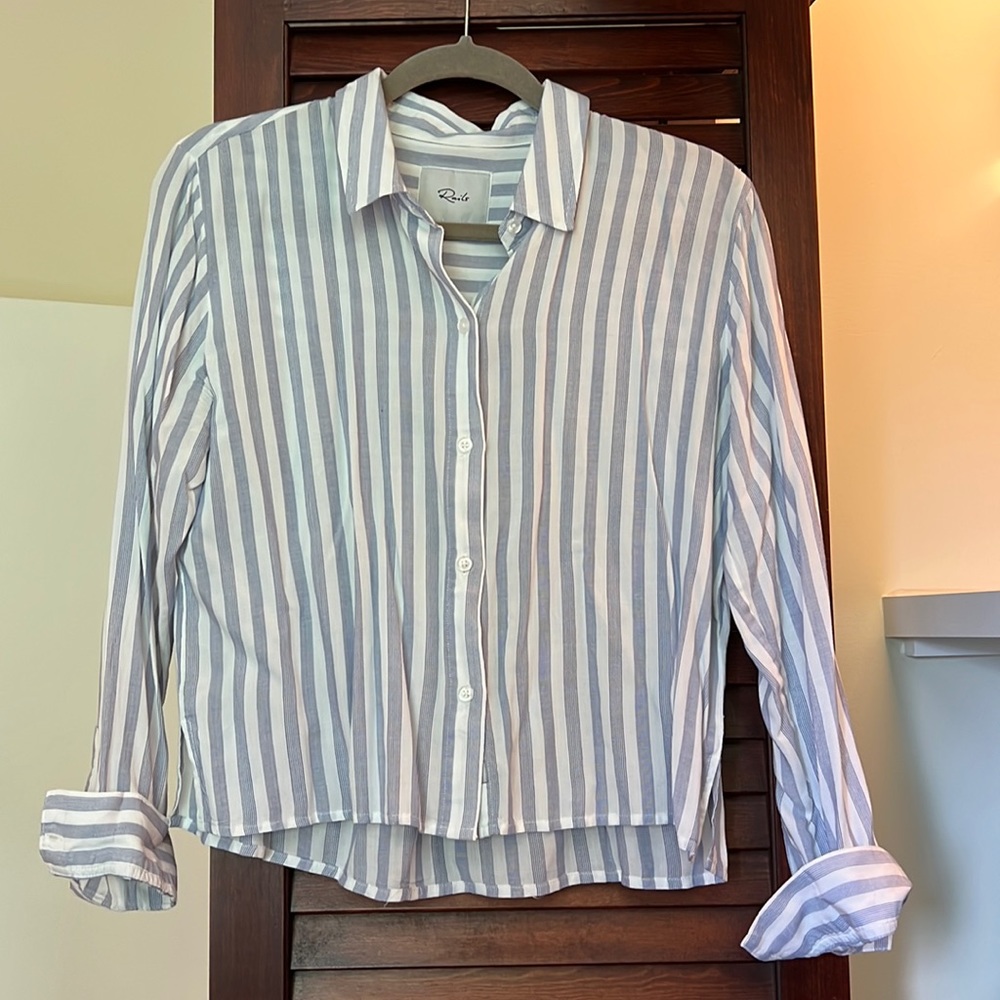 Rails Button Down, Size Small Petite - image 1